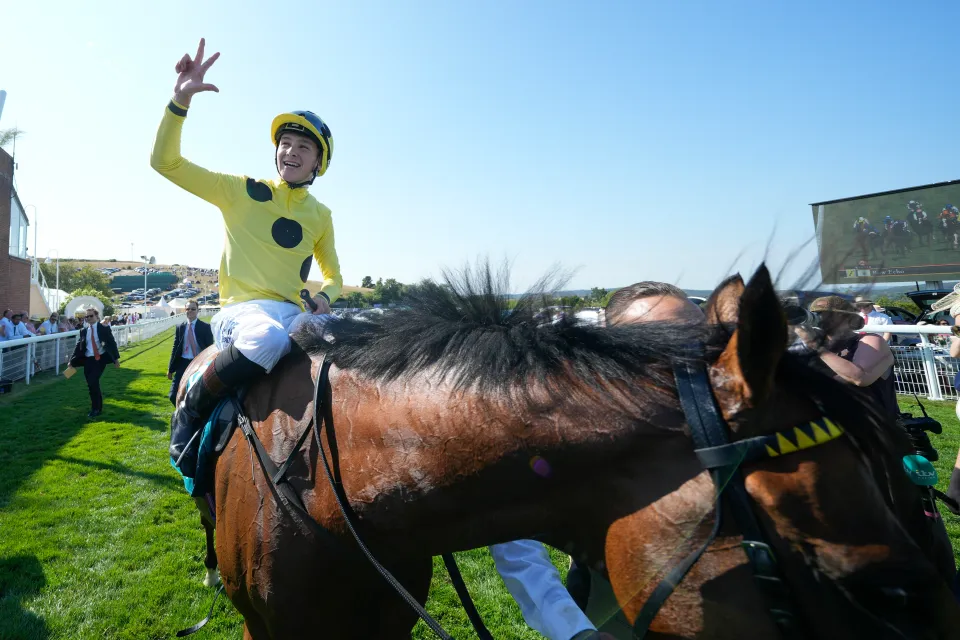 Billy was ecstatic to on board Bow Echo to land the Visit Qatar Sussex Stakes at Goodwood Racecourse
