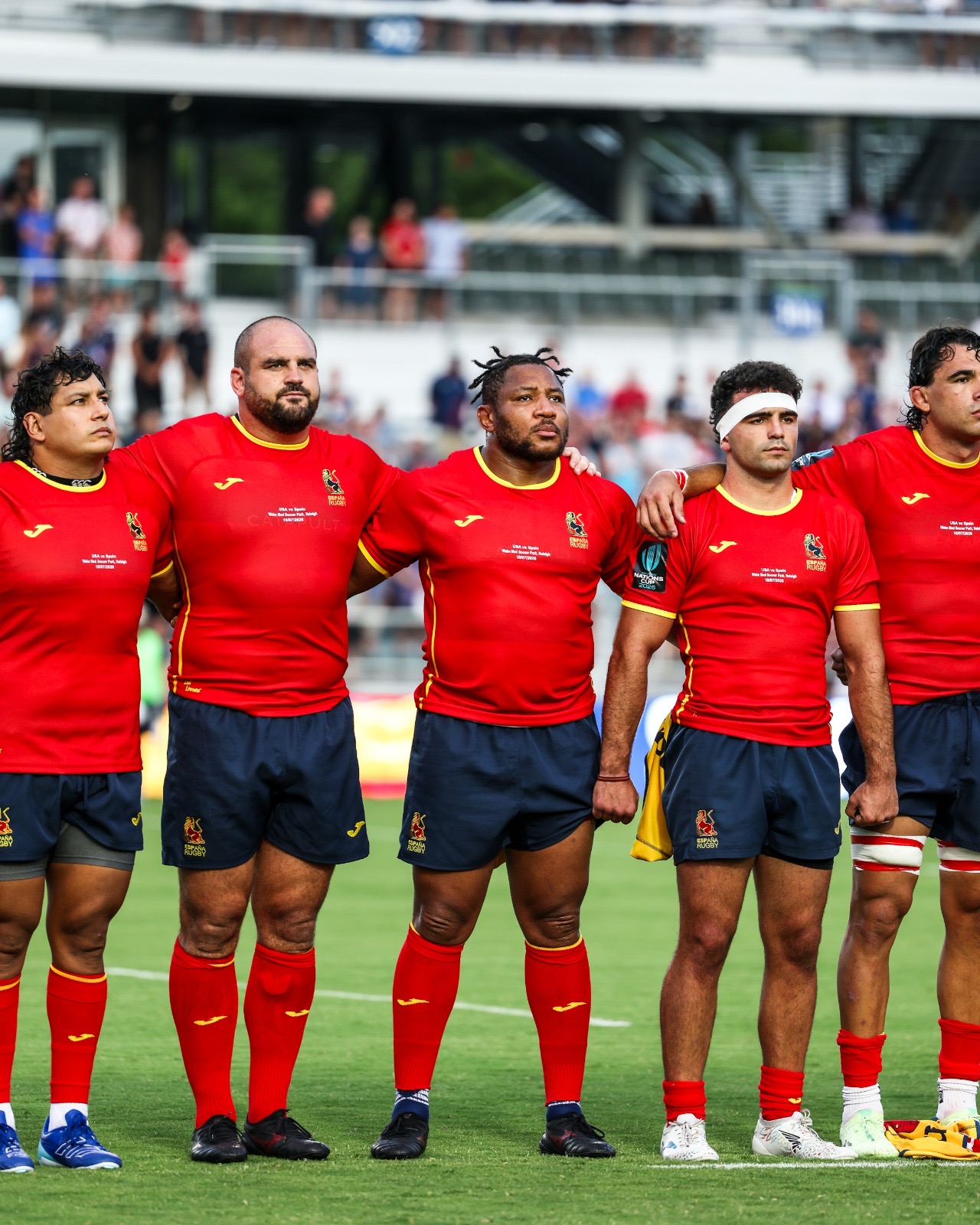 Jon Zabala, capitán de la selección española, durante la Nations Cup de este año.
