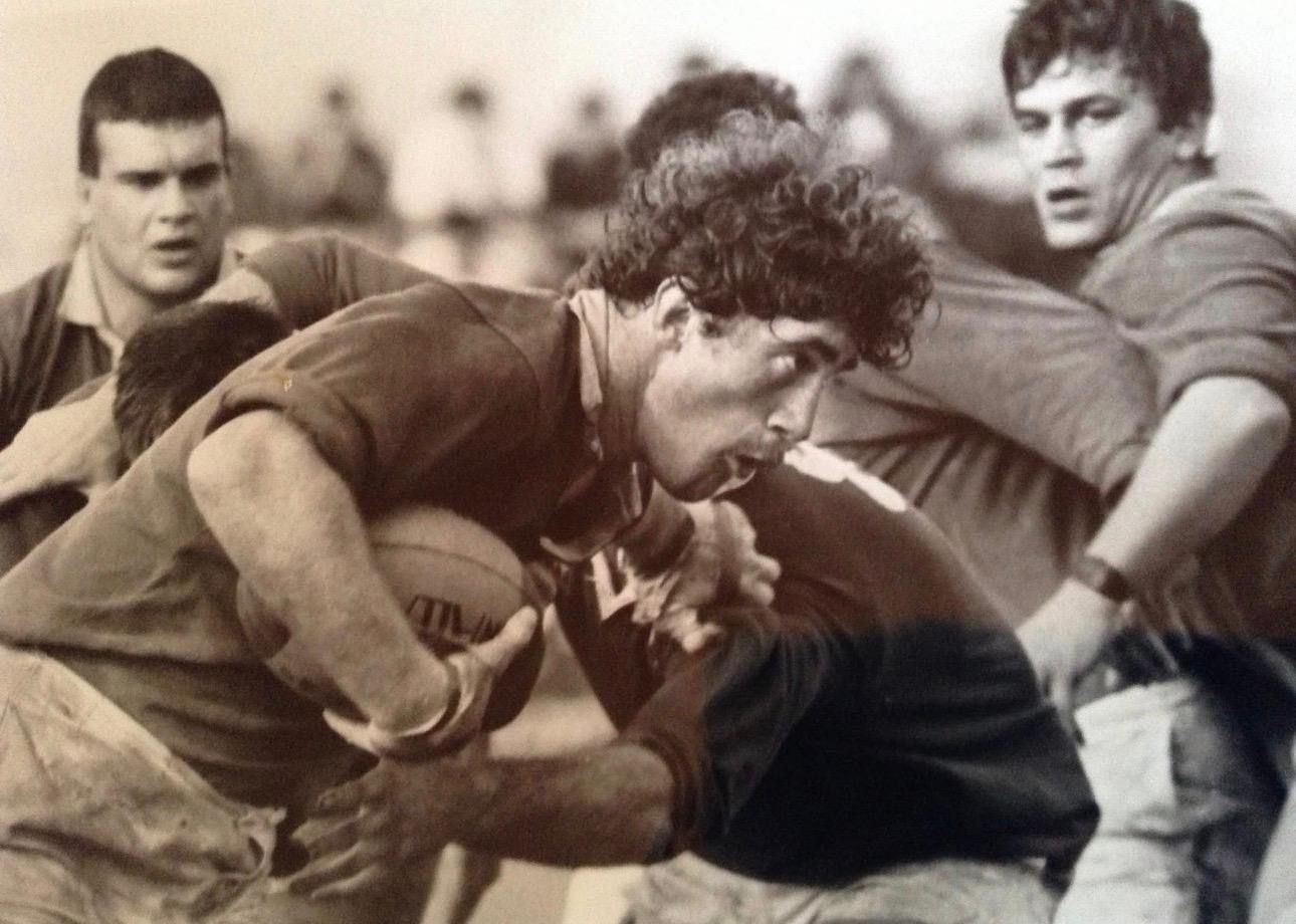 Albert Malo durante una competición en la temporada 1990/91.