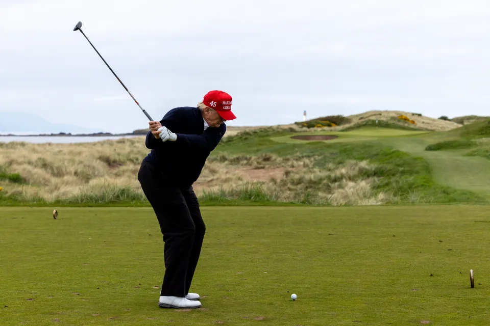 Trump's Scottish courses are world renowned