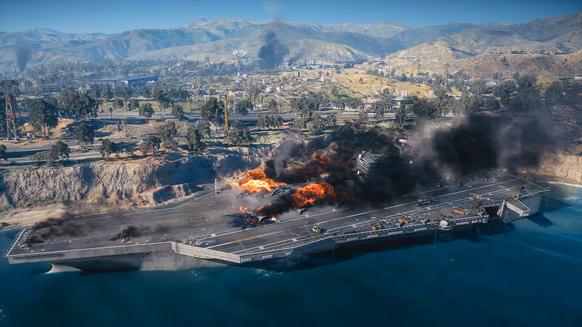 battlefield 6 fort lyndon aircraft carrier