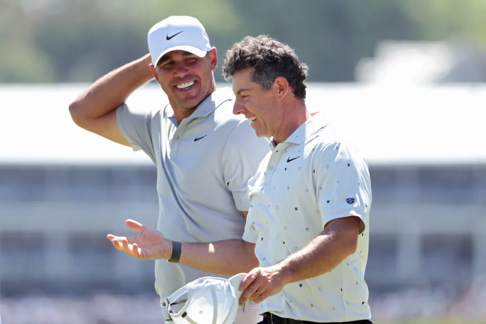 Brooks Koepka and Rory McIlroy