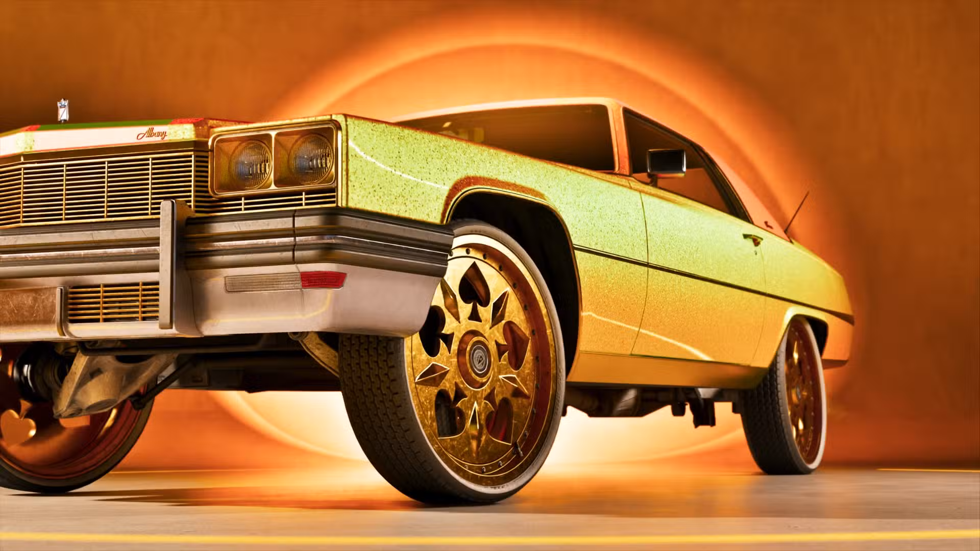 gta 6 ultimate edition's rideout customs mod shop vehicle example.