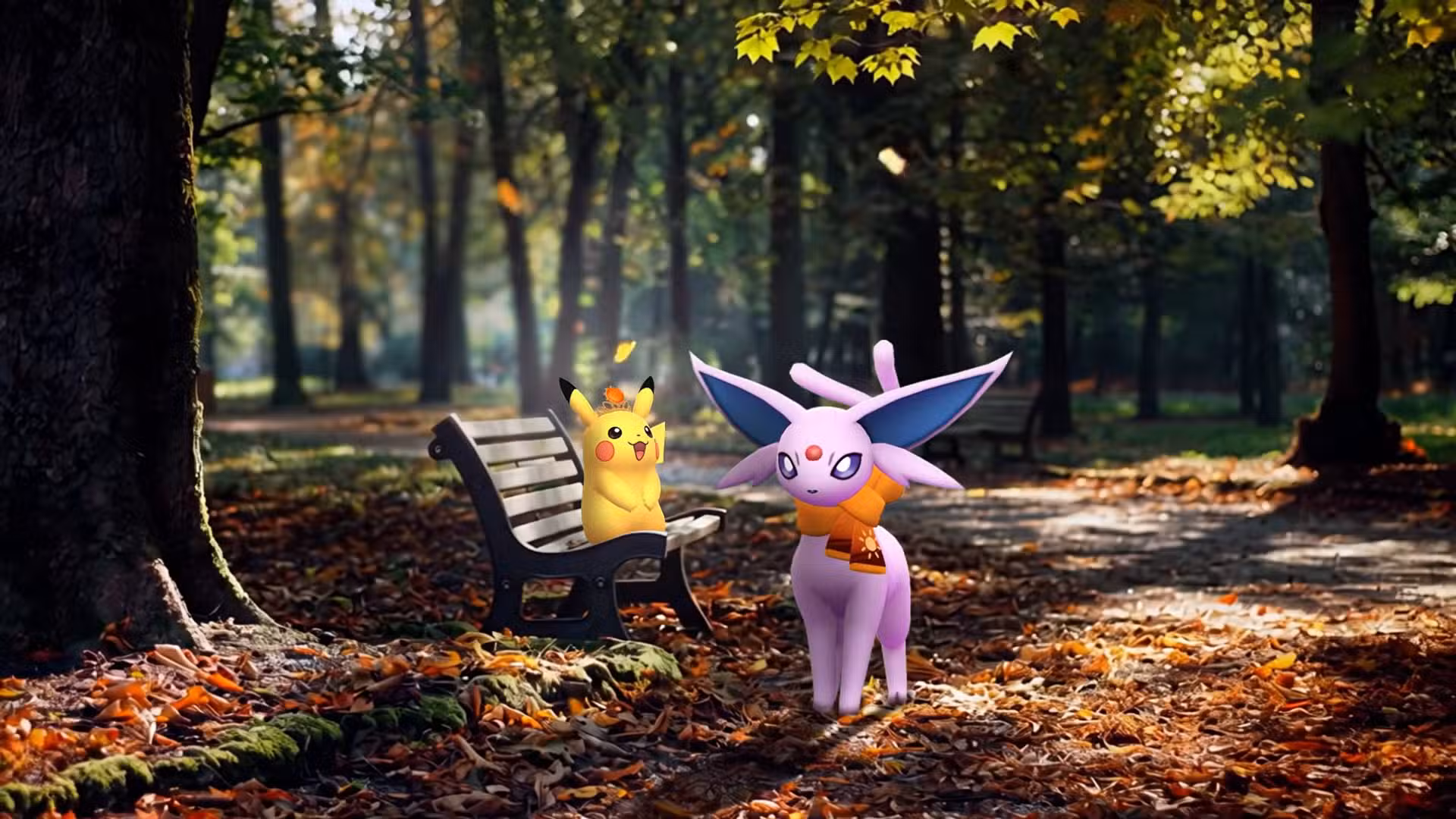 pokemon go twilight trails costumed espeon and pikachu