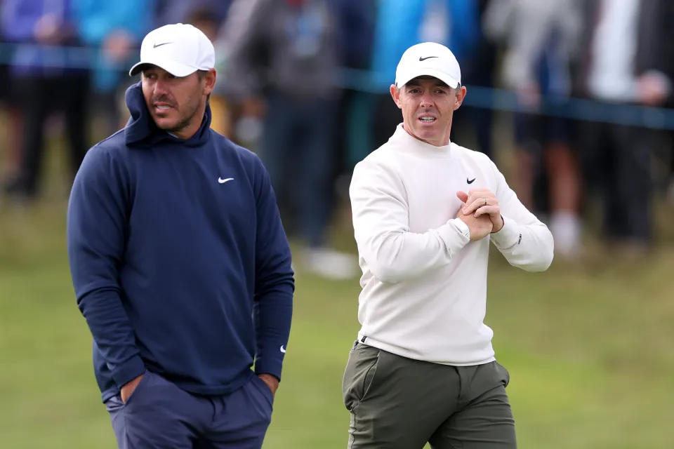 Koepka's ball was a lost cause