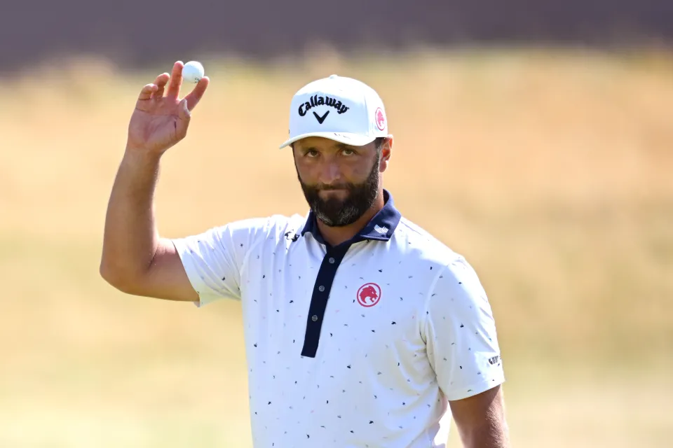 Jon Rahm at The Open