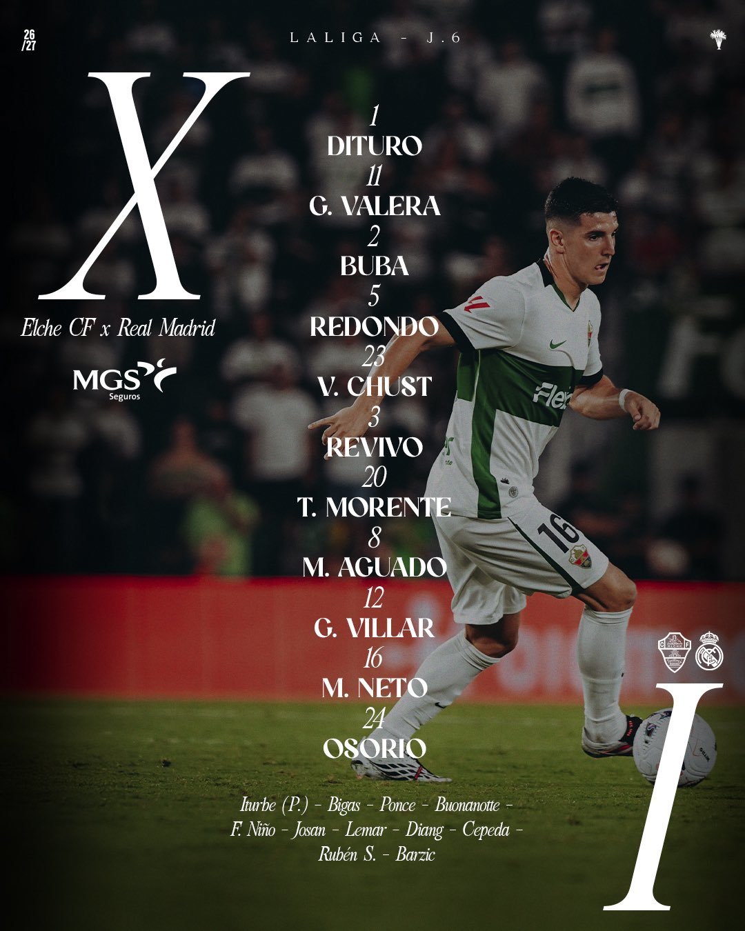 1789507229 9 Elche Real Madrid en directo gol de Osorio