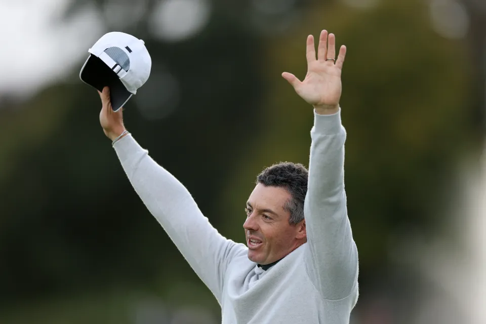 Rory McIlroy at the 2025 Irish Open
