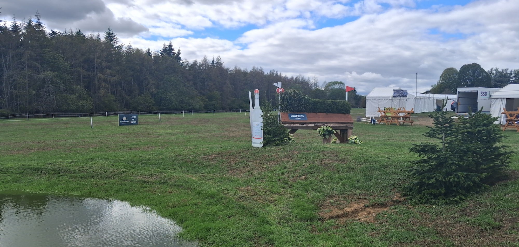Blenheim Horse Trials cross-country fences 2026
