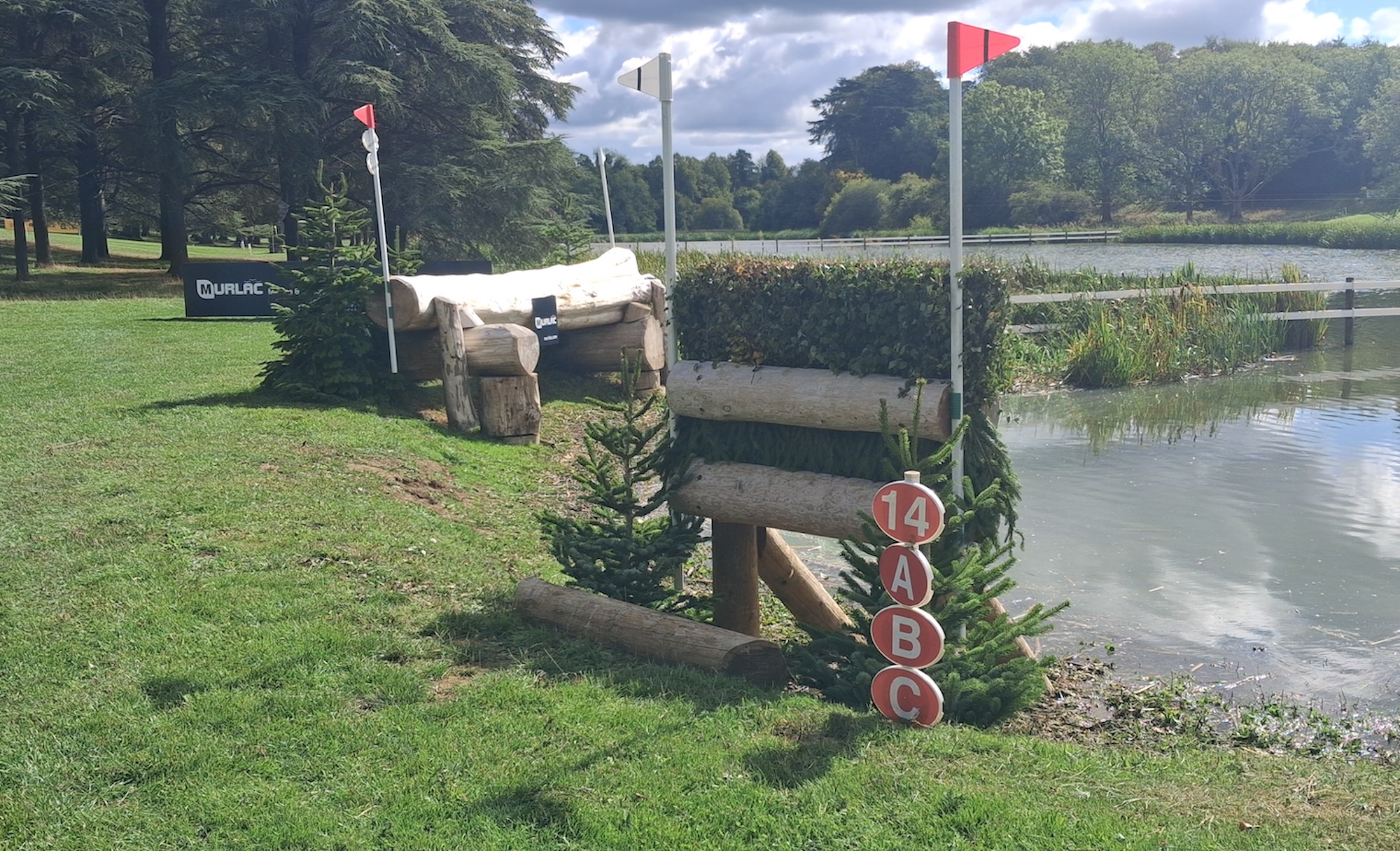Blenheim Horse Trials cross-country fences 2026