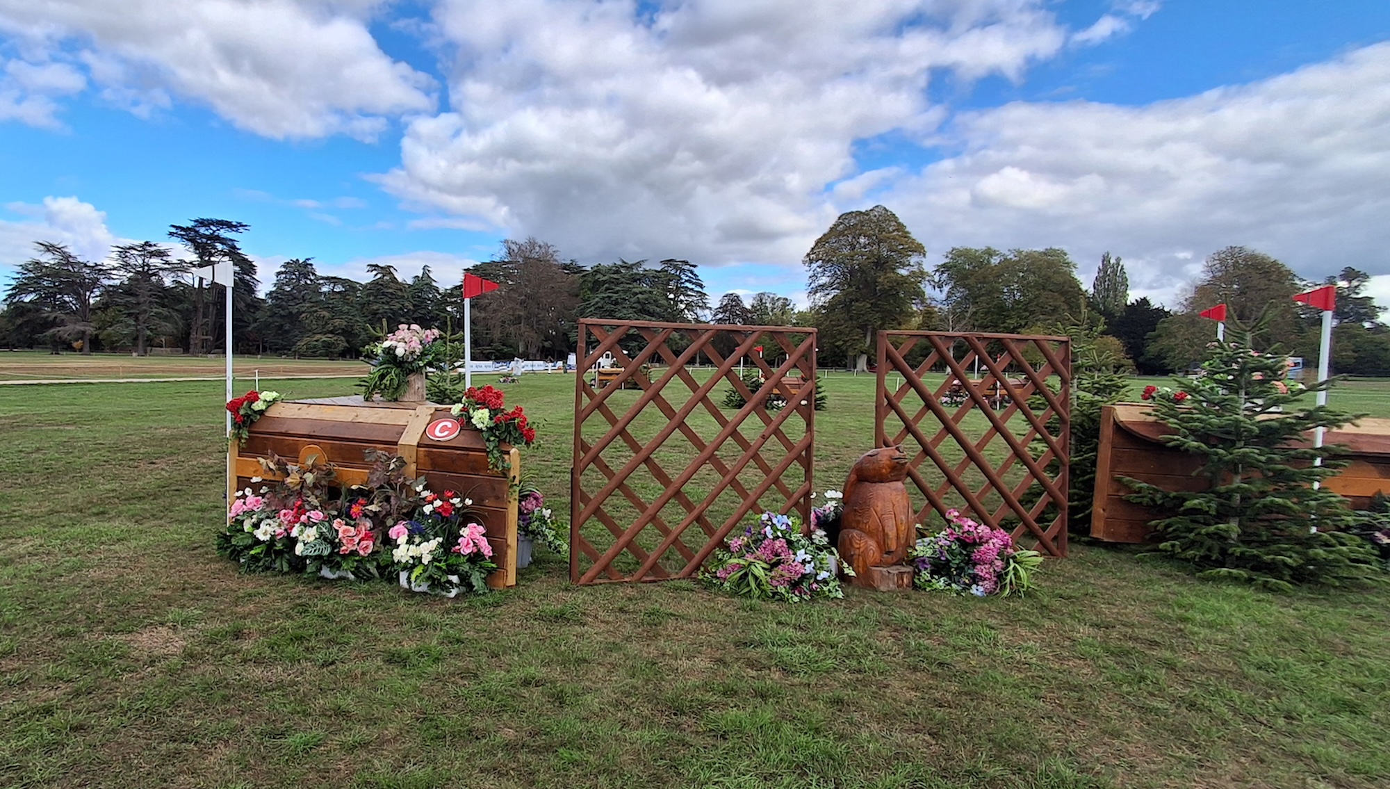Blenheim Horse Trials cross-country fences 2026