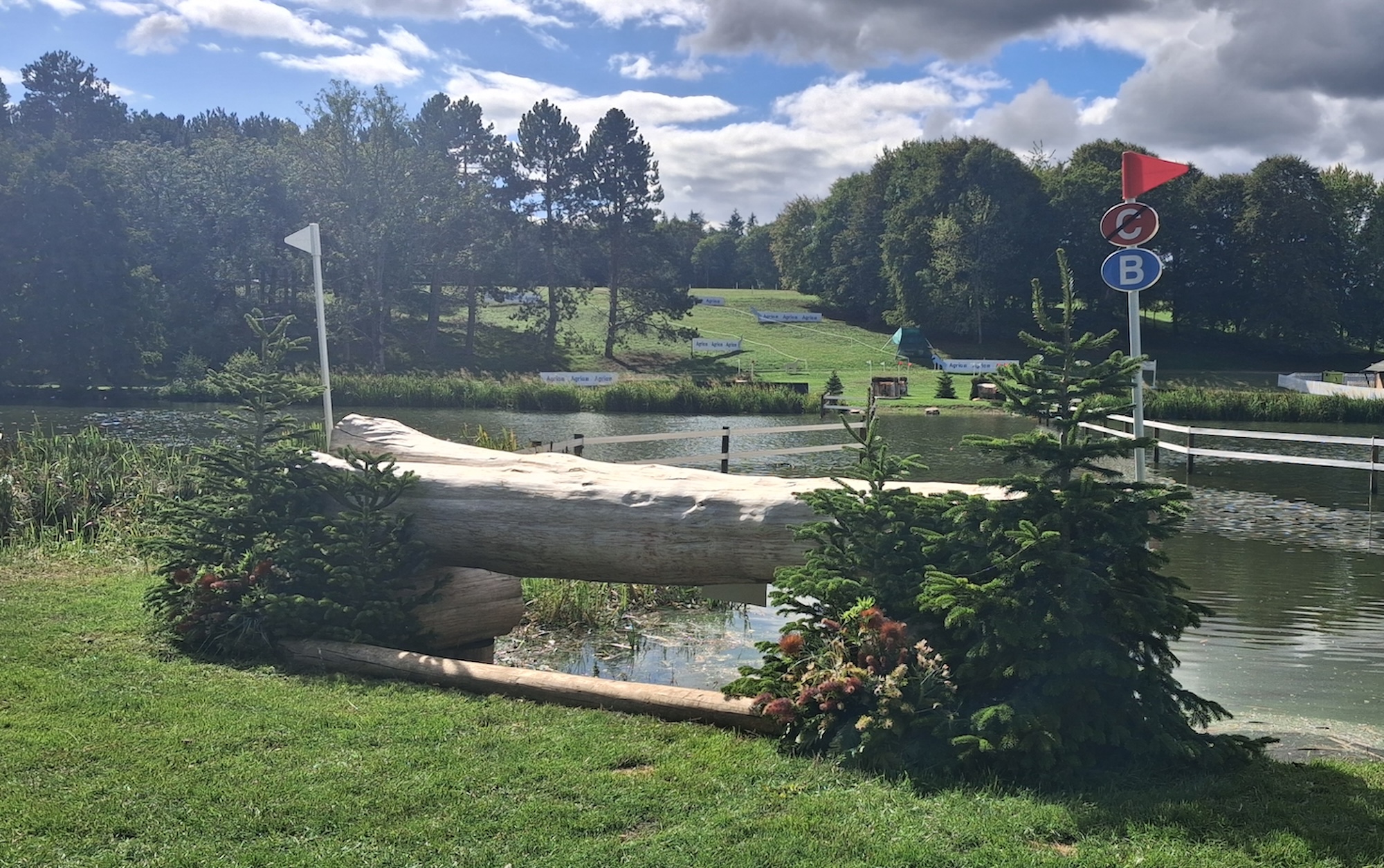 Blenheim Horse Trials cross-country fences 2026