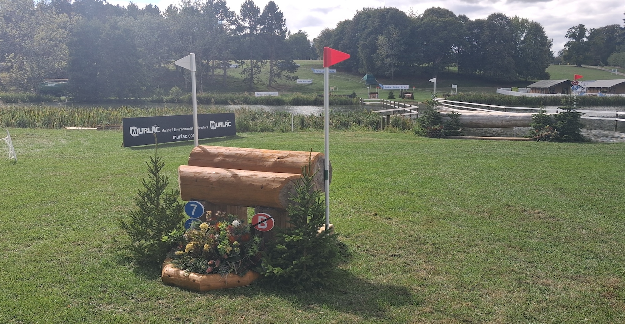 Blenheim Horse Trials cross-country fences 2026