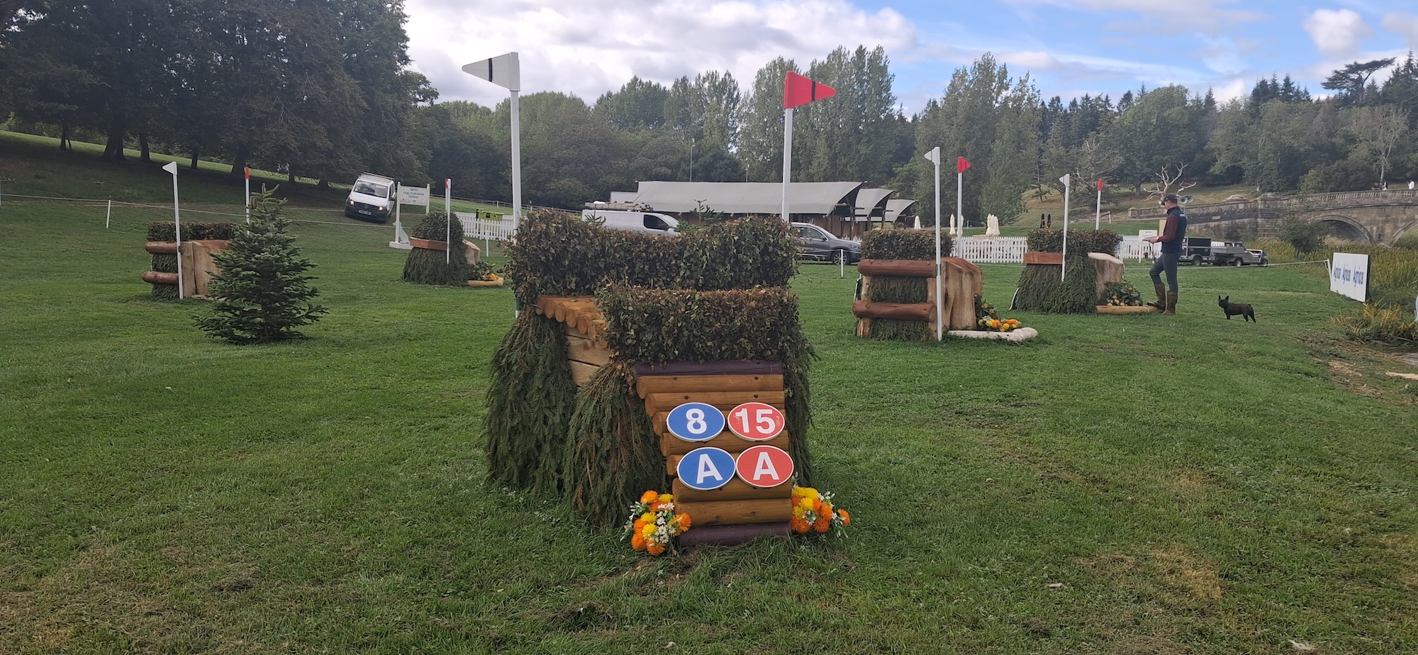 Blenheim Horse Trials cross-country course 2026