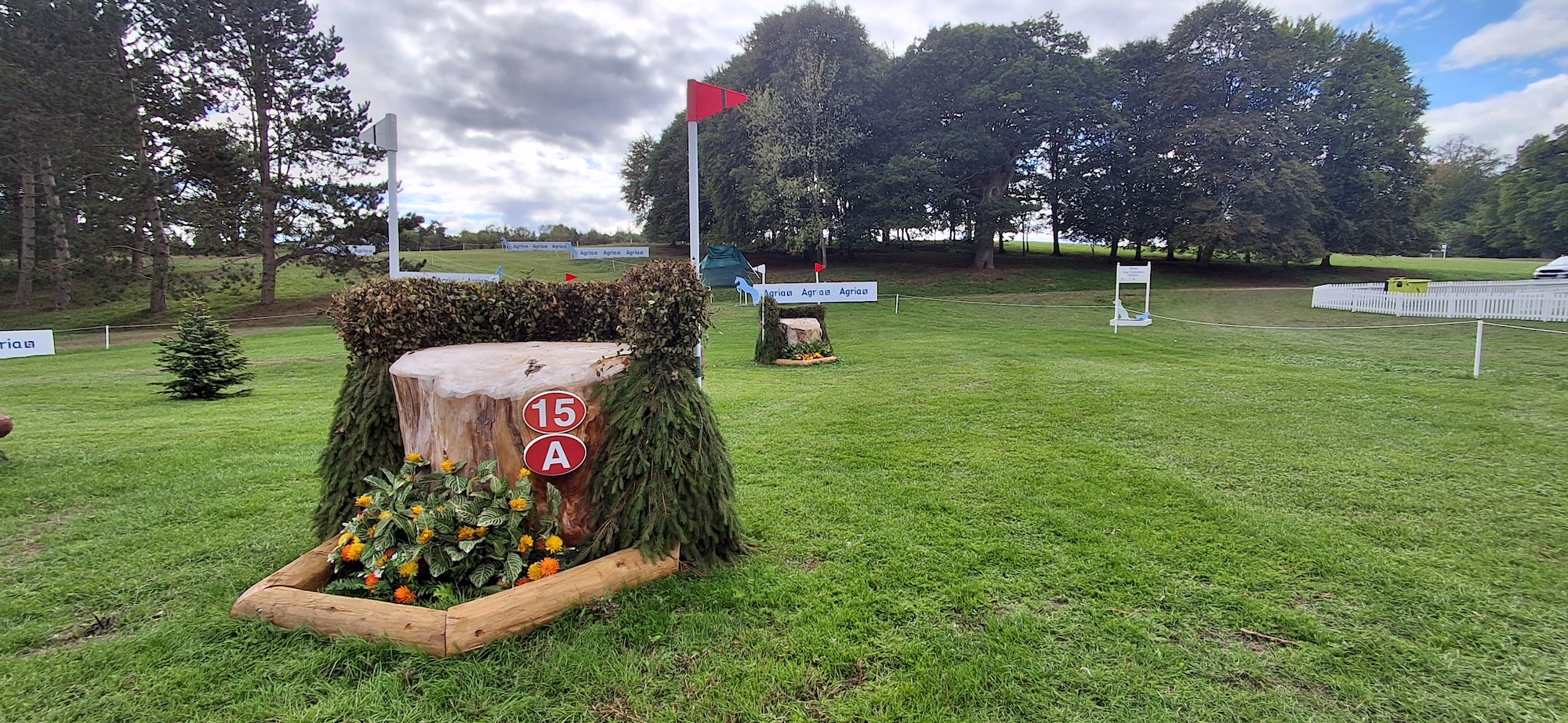 Blenheim Horse Trials cross-country course 2026