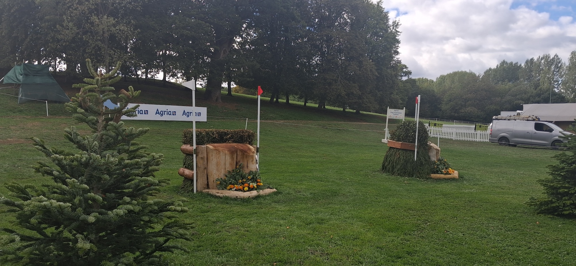 Blenheim Horse Trials cross-country course 2026