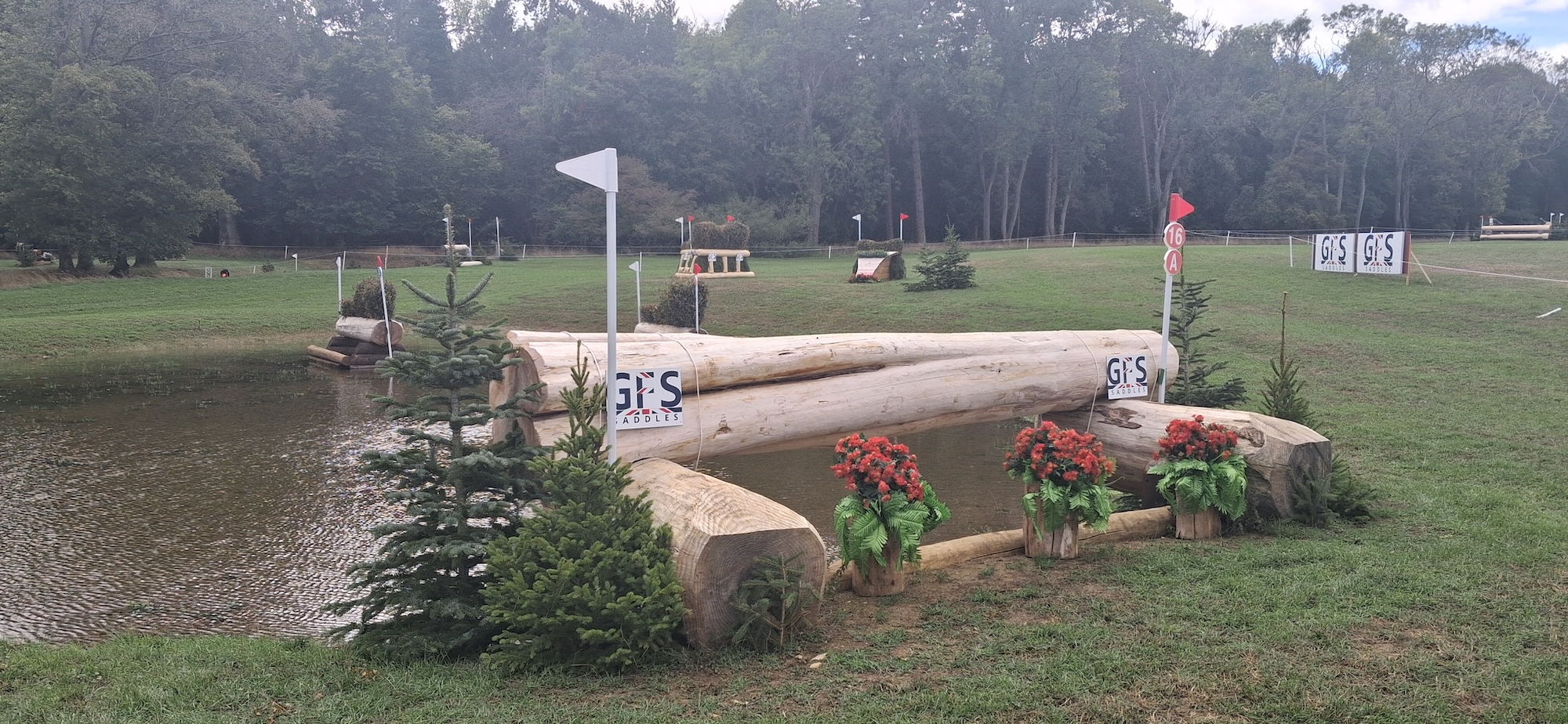 Blenheim Horse Trials cross-country course 2026