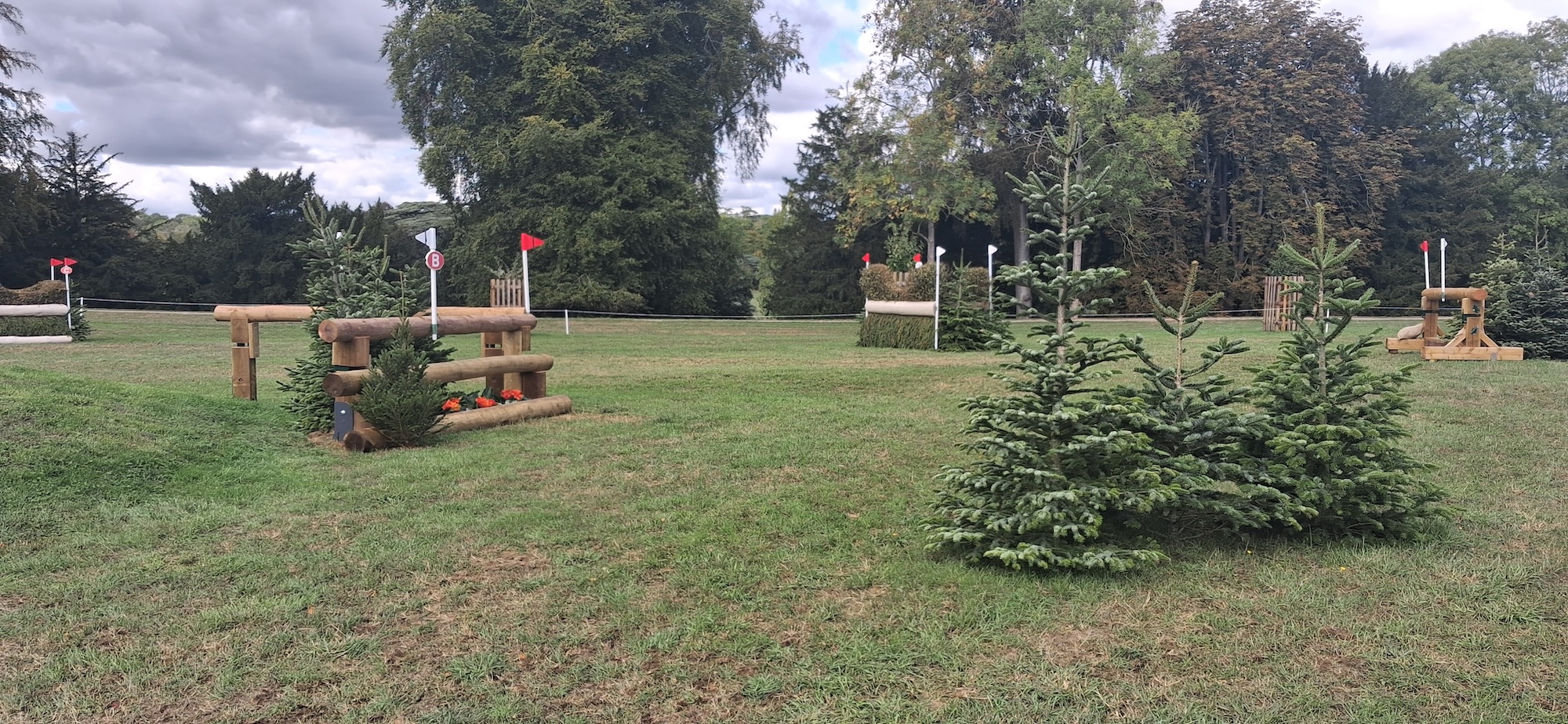 Blenheim Horse Trials cross-country fences 2026