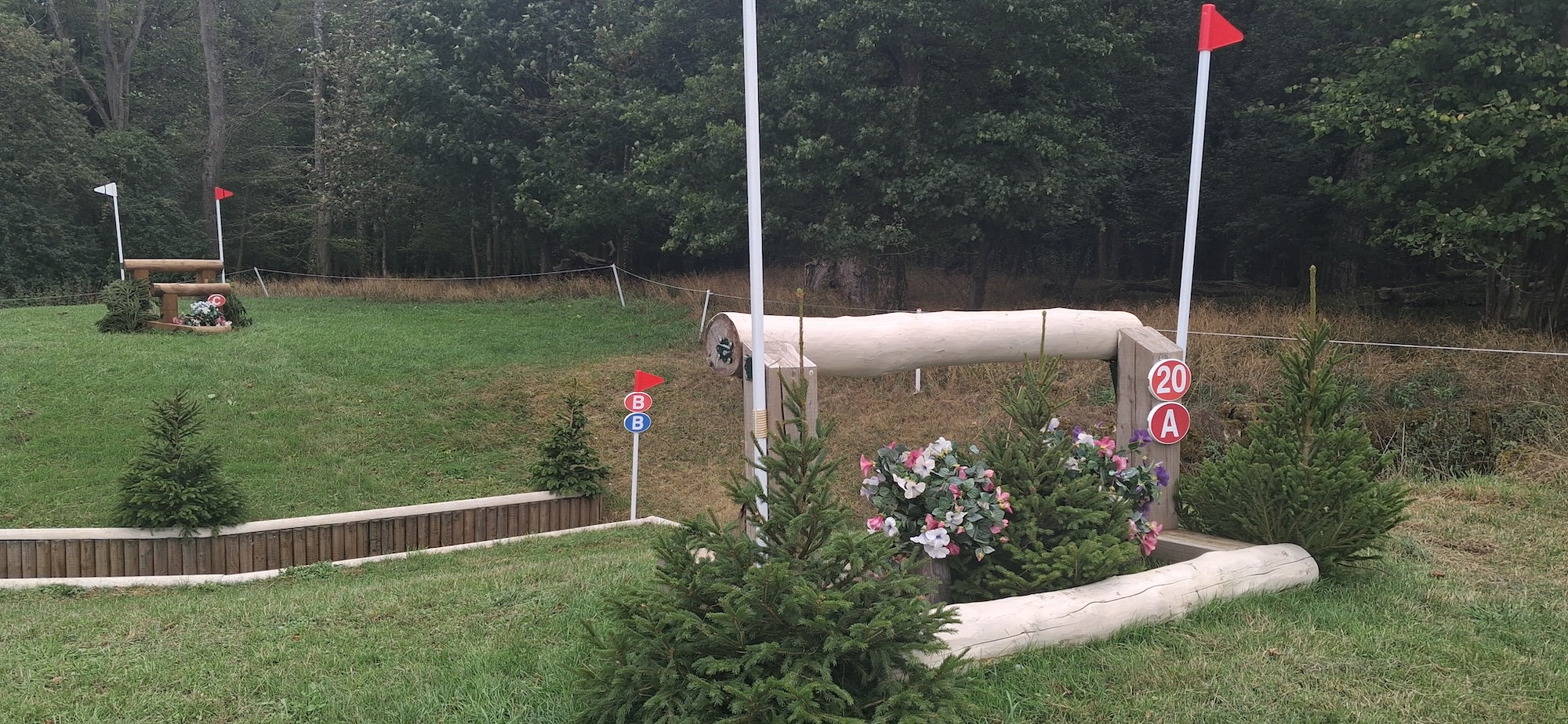 Blenheim Horse Trials cross-country course 2026