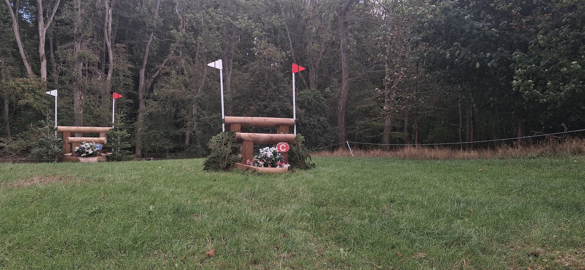Blenheim Horse Trials cross-country course 2026