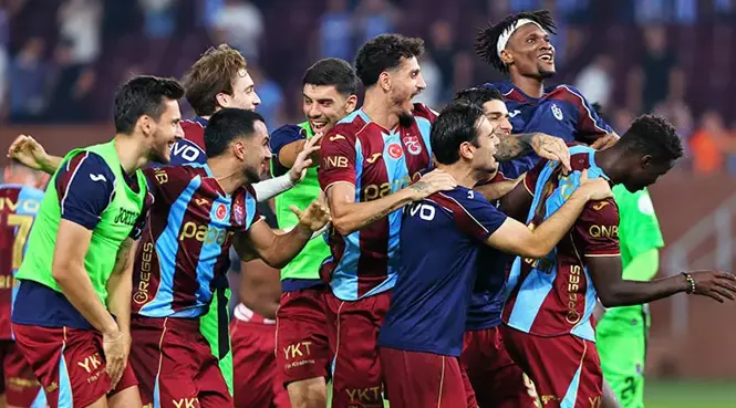 Trabzonspor sahasında avantajlı