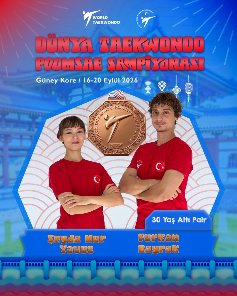 1789906528 564 2026 Dunya Taekwondo Poomsae Sampiyonasi Altin Kapanis