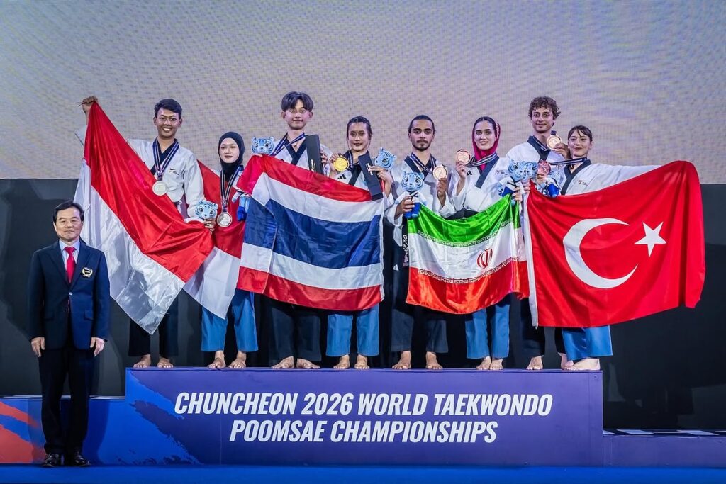 1789906528 981 2026 Dunya Taekwondo Poomsae Sampiyonasi Altin Kapanis