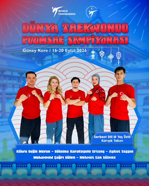 1789906534 527 2026 Dunya Taekwondo Poomsae Sampiyonasi Altin Kapanis
