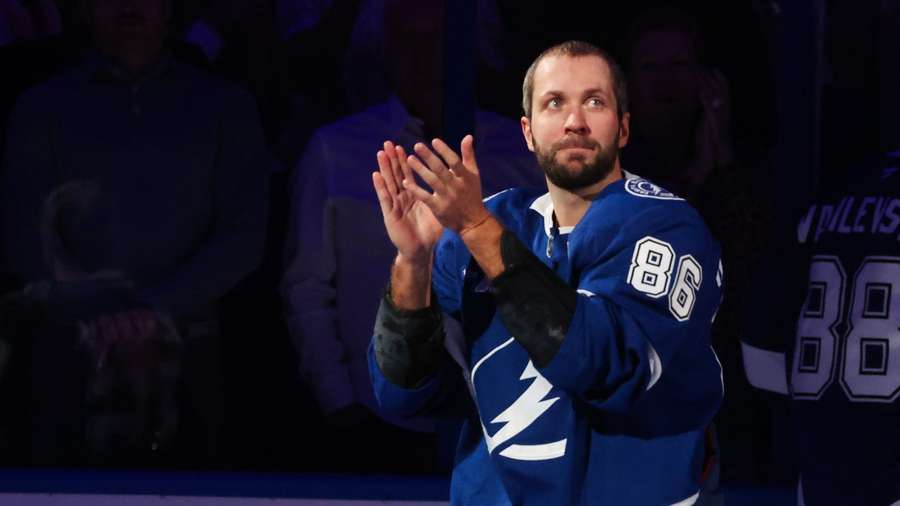 Reigning Hart Trophy winner Nikita Kucherov