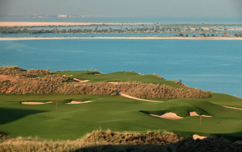 Yas Links golf course