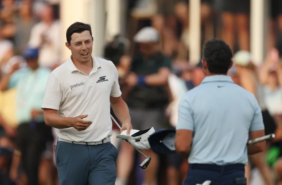Matt Fitzpatrick at the 2025 DP World Tour Championship
