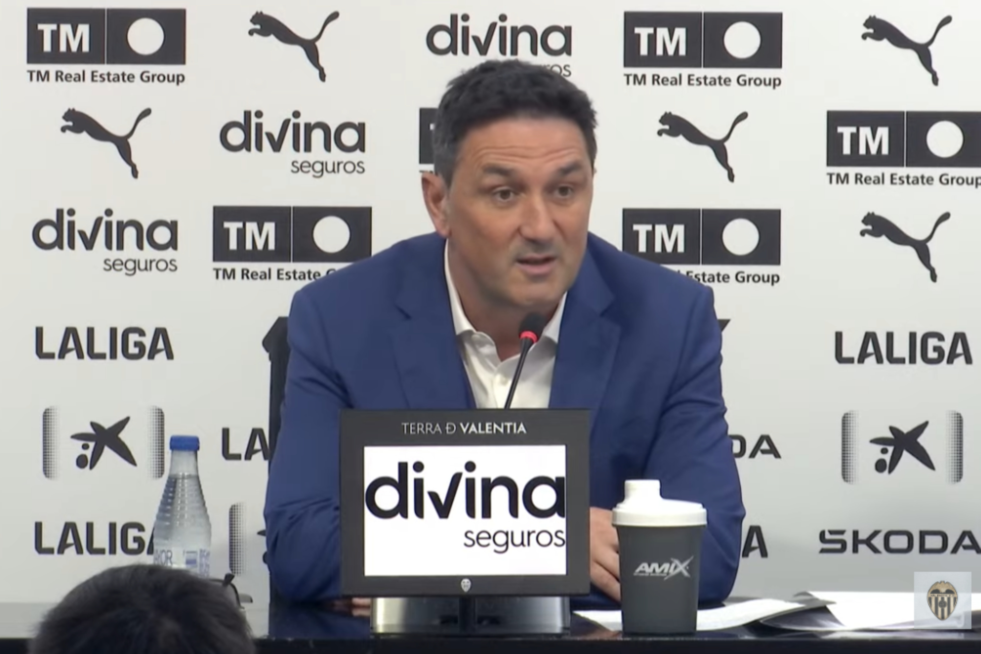 Braulio Vázquez, nuevo director deportivo del Valencia.