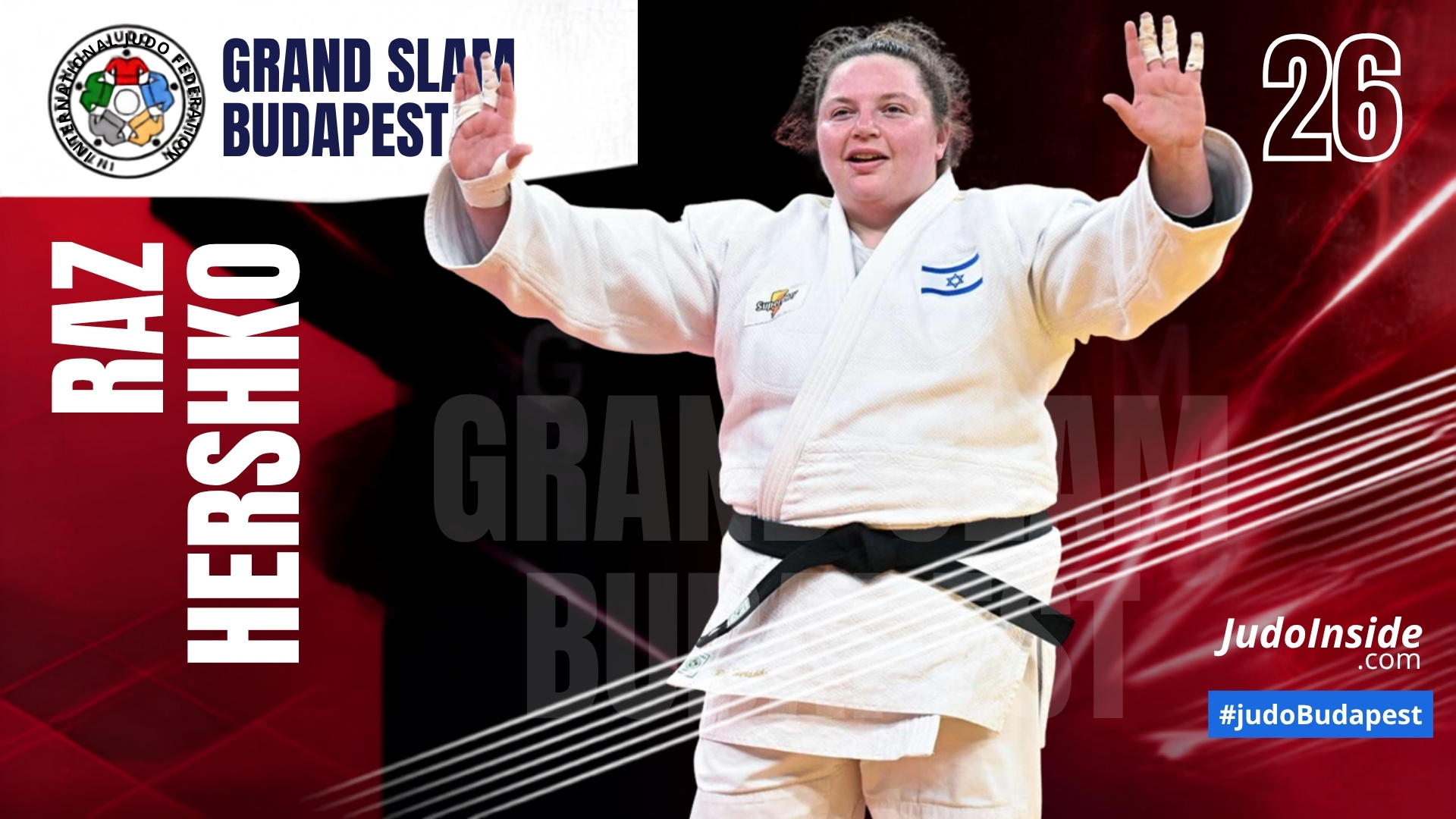 Raz Hershko Budapeşte’de yedinci Grand Slam zaferine uzandı