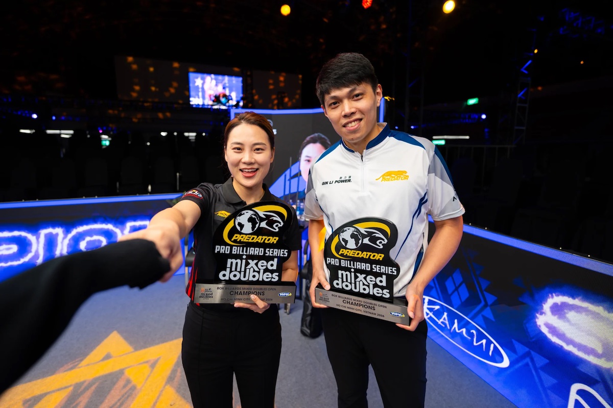 Liu Shasha 2026 Box Billiards Karışık Çiftler Şampiyonu