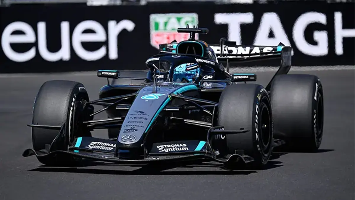 George Russell, Azerbaycan Grand Prix’sinde pole pozisyonunda