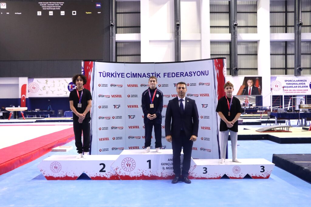 Artistik Cimnastik Türkiye Şampiyonası Ankara’da tamamlandı
