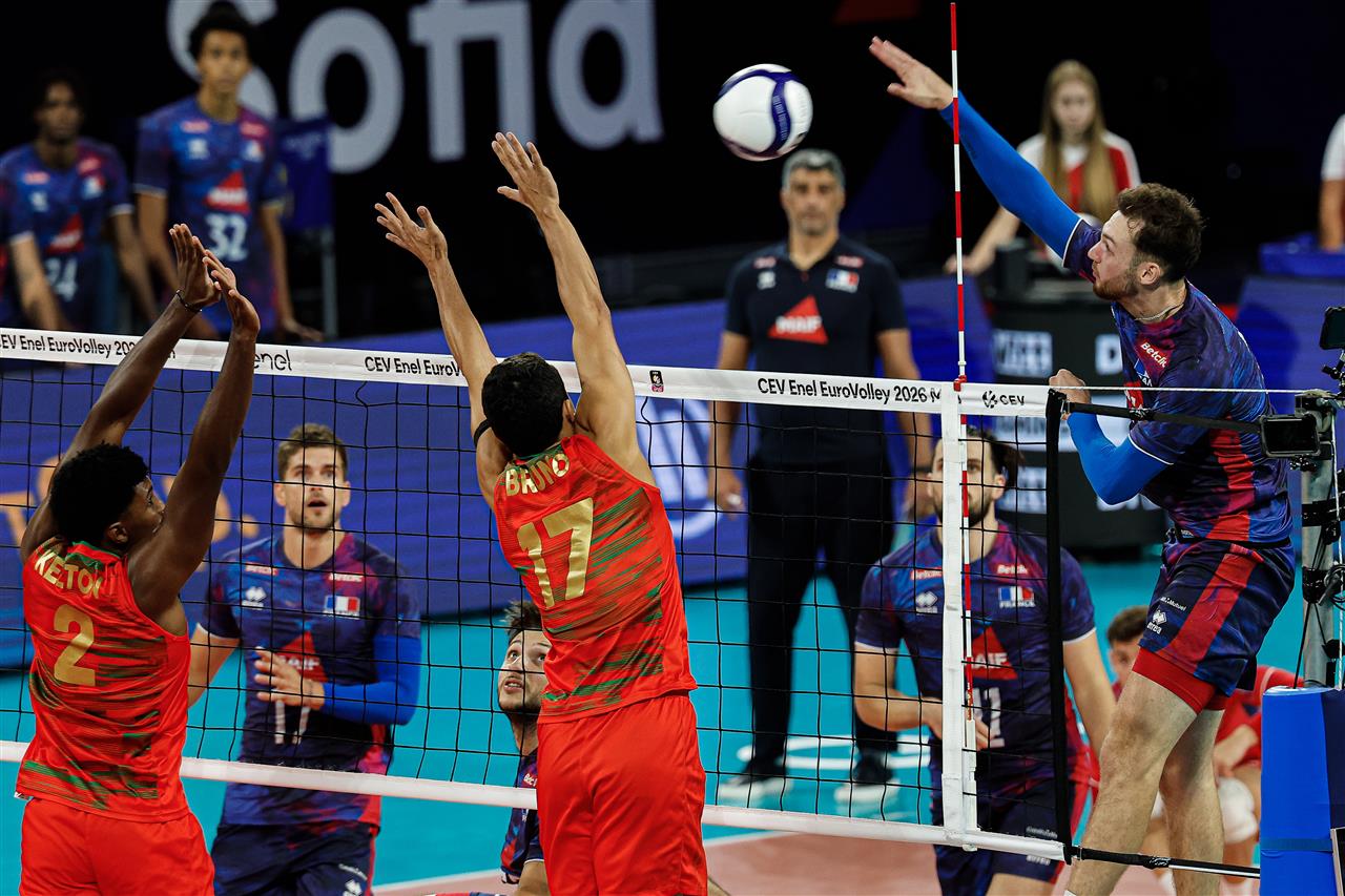 EuroVolley: Romanya ve Fransa çeyrek finalde
