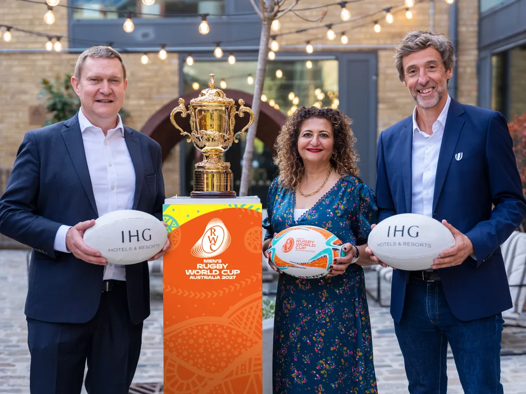 Ragbi Dünya Kupası için dev ortaklık: IHG Hotels & Resorts sahneye çıkıyor
