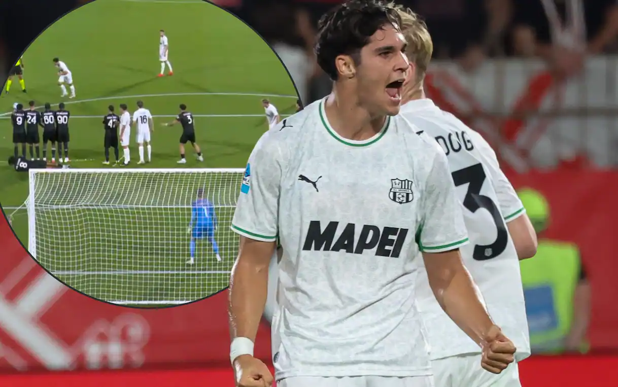 Adzic: Monza-Sassuolo Maçında Frikikten Muhteşem Gol