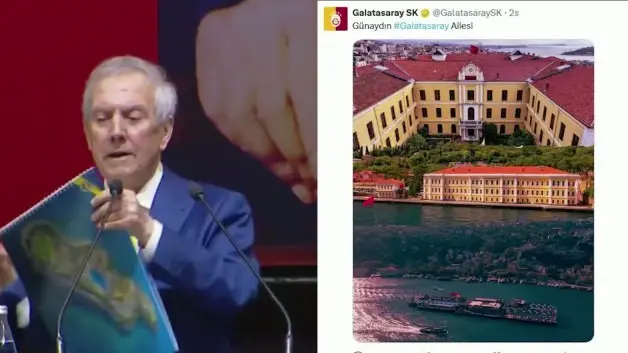 Galatasaray: Aziz Yıldırım’ın projelerine dikkat çeken gönderme