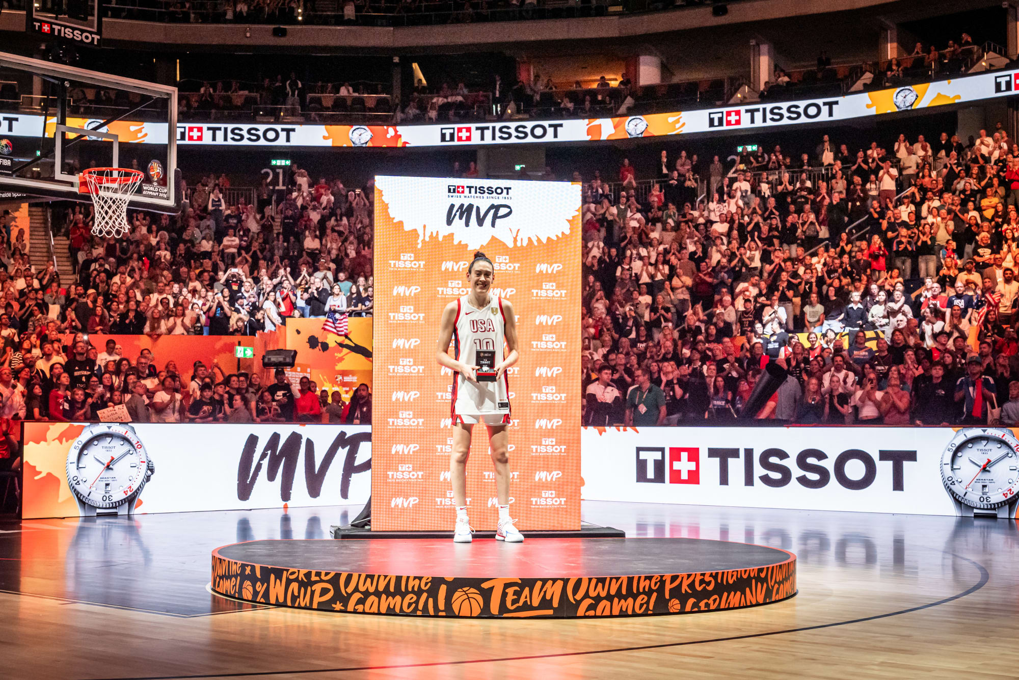Breanna Stewart tarih yazdı: Kadınlar Dünya Kupası’nda iki kez TISSOT MVP