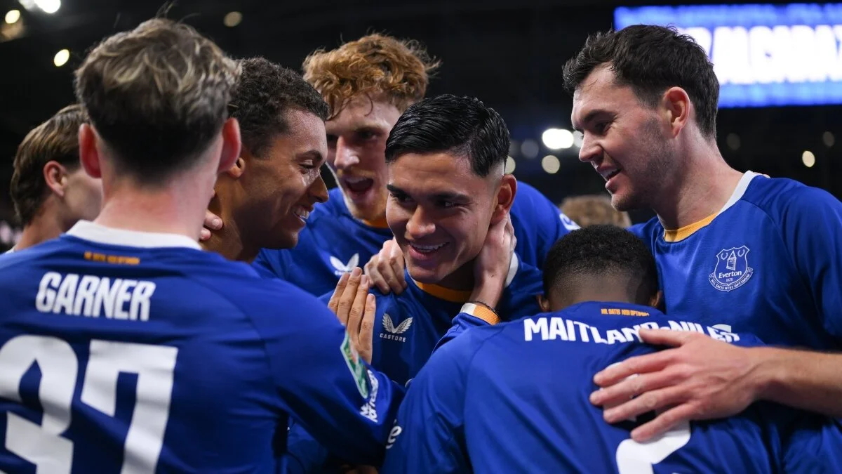 Everton tek golle turladı: Çeyrek finale yükseldi
