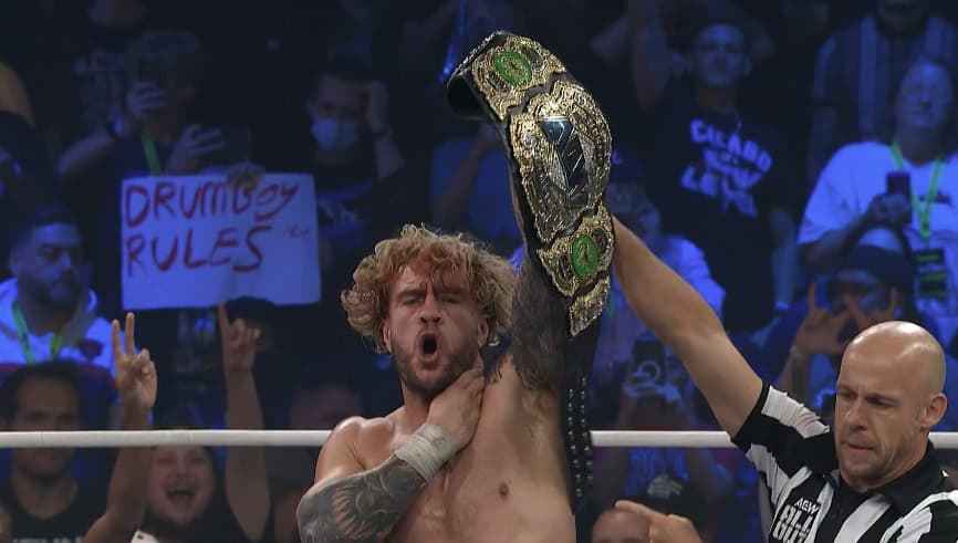 Will Ospreay, müdahalelere rağmen dünya şampiyonluğunu korudu