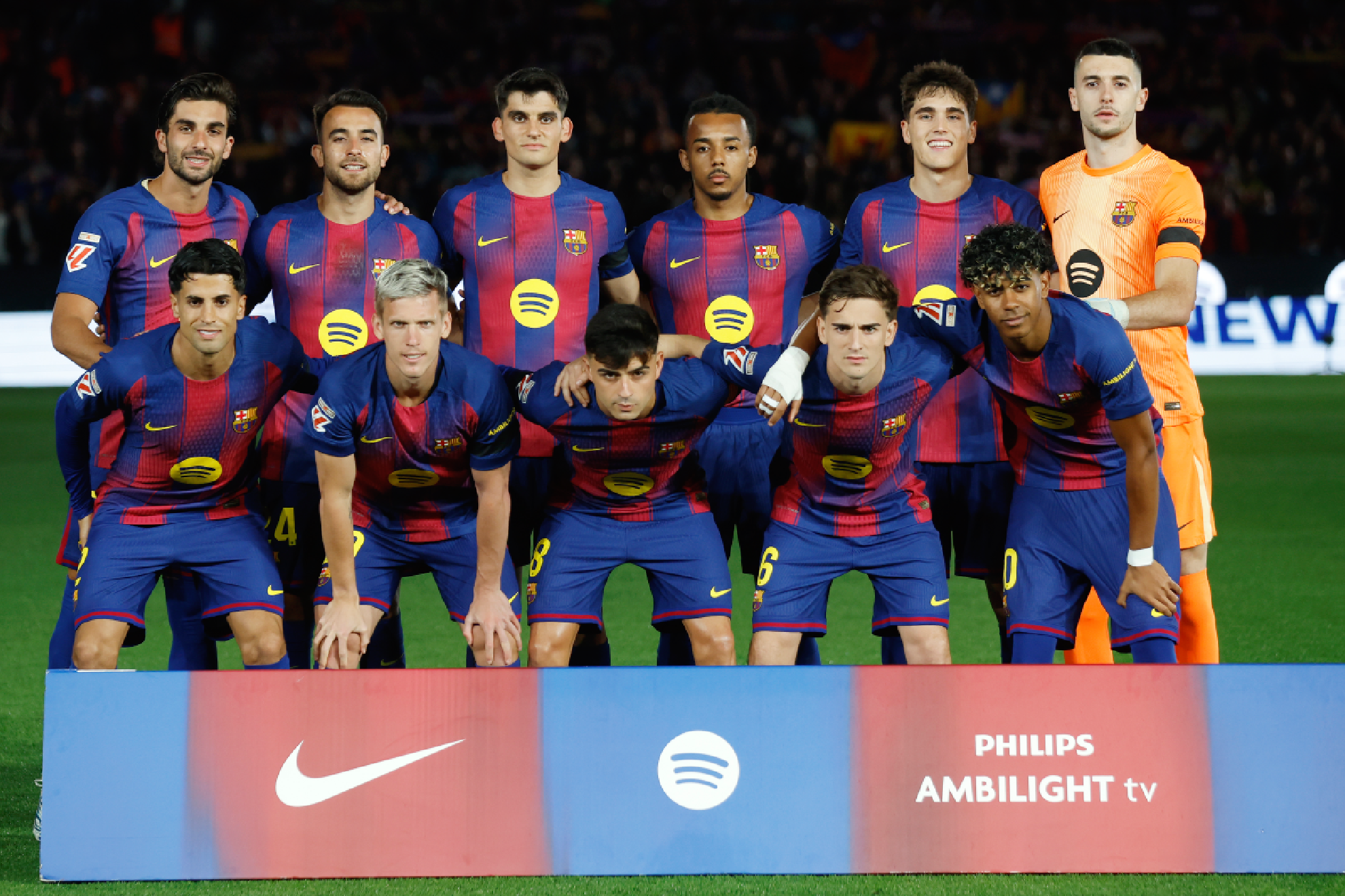La plantilla del Fútbol Club Barcelona